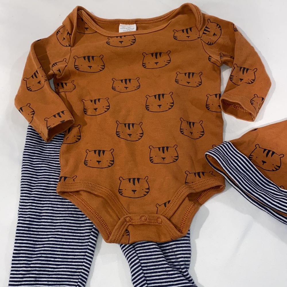 3 Piece Starting Out 6 month Boy Set